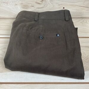 Brooks Brothers 346 Brown Cotton Chino Pants – 40x30 – New With Tags  Classic an